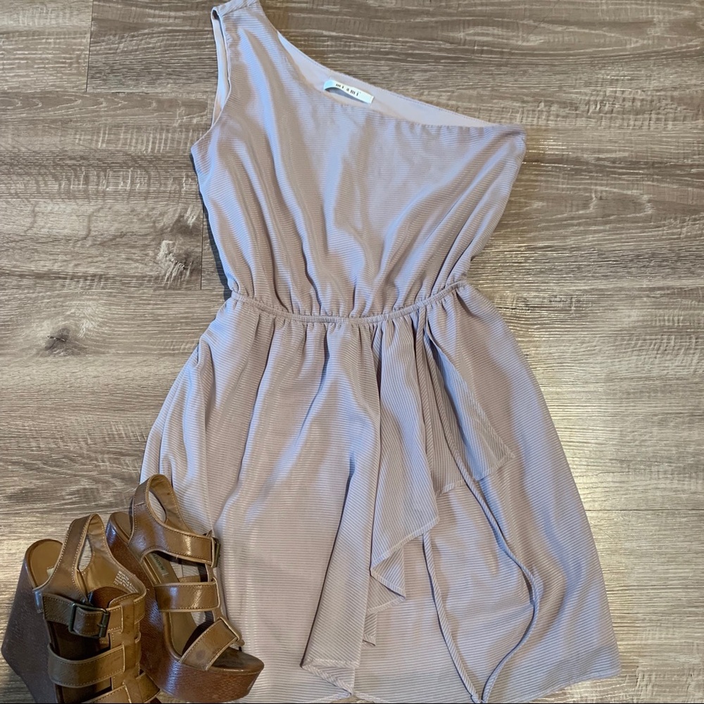 Miami Small Tan One Shoulder Sundress